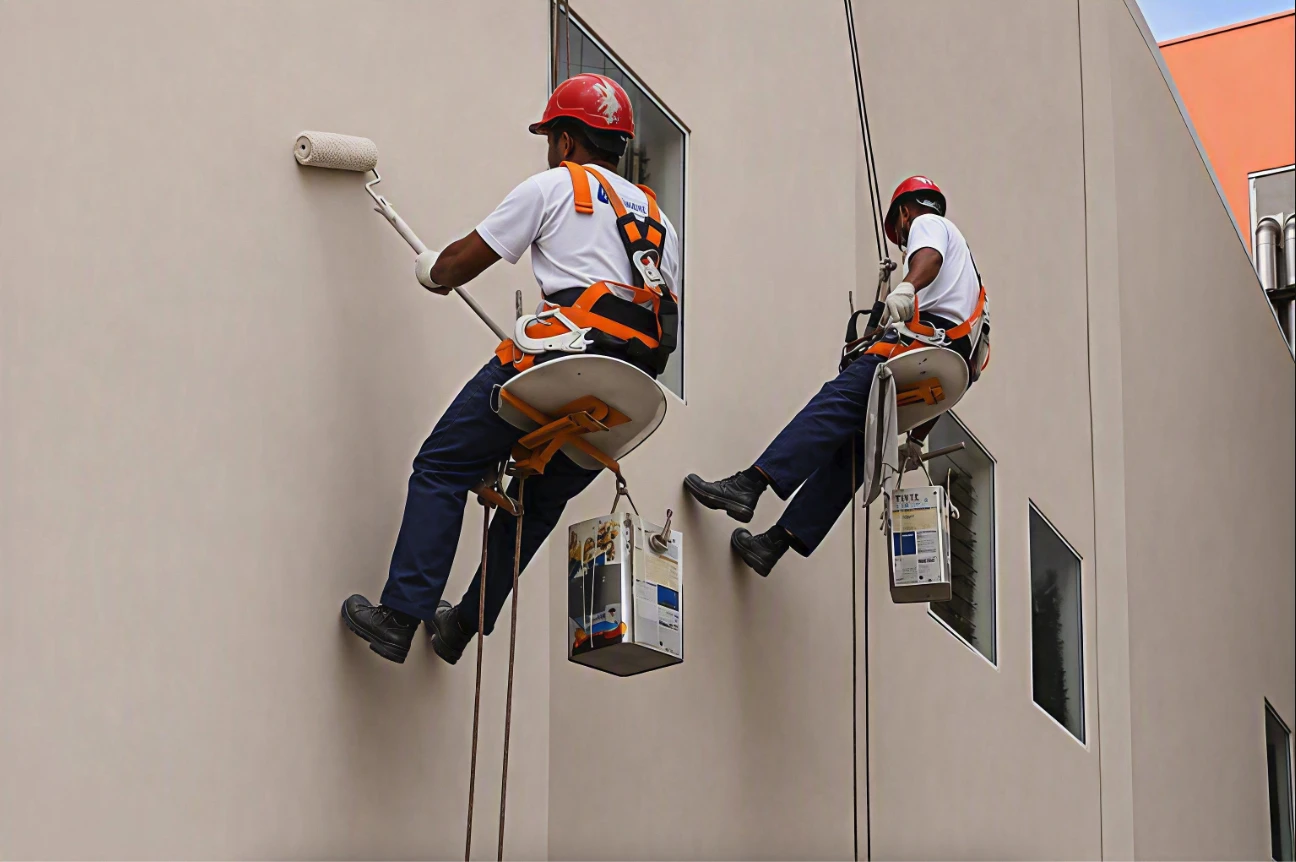 Restauração e Pintura de Fachadas pela equipe Paulistana